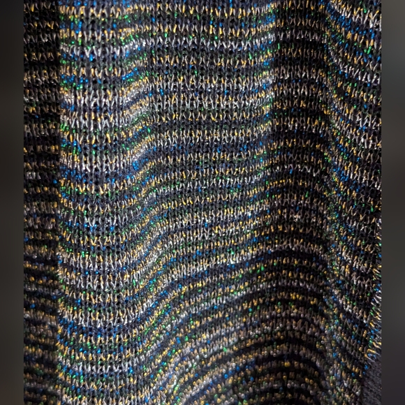 Brand New Elementz ✨Top and Attached Sweater, Both Are Very Very Sparkly Size M - Picture 5 of 10